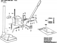 Bosch 0 603 040 301 S 2 Drill Stand Spare Parts